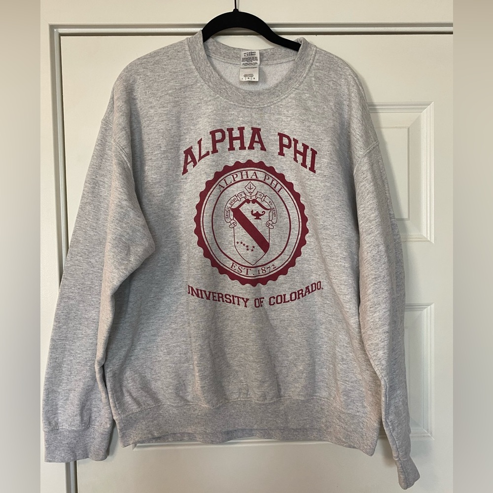 Alpha Phi sweatshirt